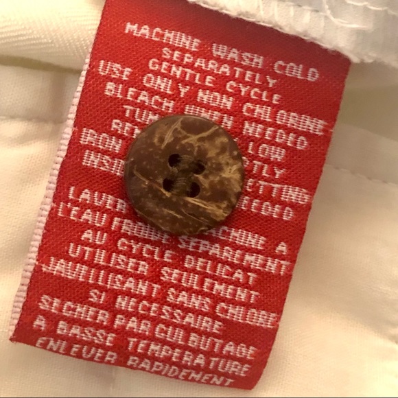 📌$16 Men’s La Cabana Miami Bice Style Winter White Pants 38x30 - Picture 6 of 9